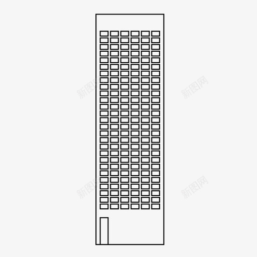 办公楼建筑公司大楼图标svg_新图网 https://ixintu.com 公司大楼 公寓 办公建筑 办公楼 建筑 摩天大楼 高层建筑