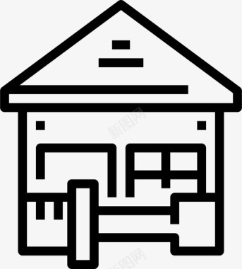 家庭应用程序建筑房屋图标图标