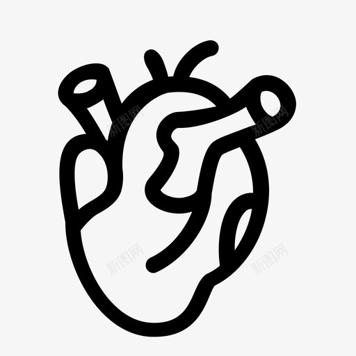 心脏人体内脏图标svg_新图网 https://ixintu.com 人体 内脏 内脏科学 器官 心脏 科学