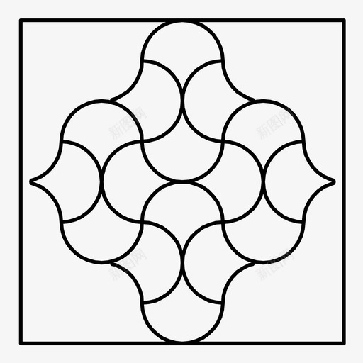图案阿拉伯瓷砖图标svg_新图网 https://ixintu.com 伊斯兰几何 图案 样品 纹理 设计 阿拉伯瓷砖