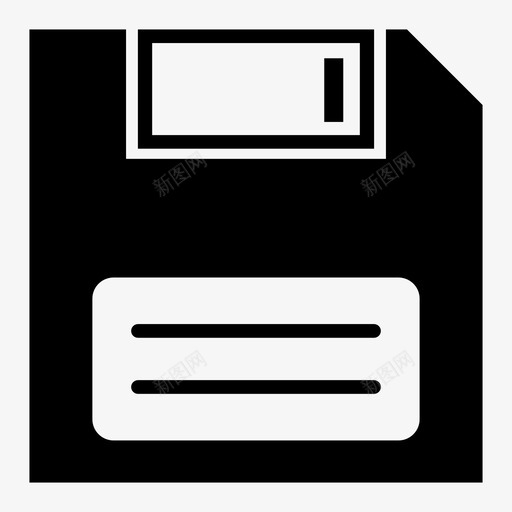 保存磁盘文件图标svg_新图网 https://ixintu.com 保存 存储器 接口 文件 磁盘 软盘