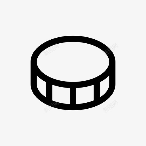 响弦鼓鼓乐器图标svg_新图网 https://ixintu.com 乐器 响弦鼓 打击乐 音乐 鼓