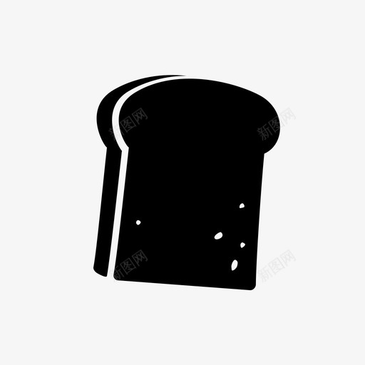 面包早餐食物图标svg_新图网 https://ixintu.com 三明治 吐司 早餐 面包 食物