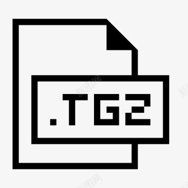 tgz文件扩展名格式图标图标