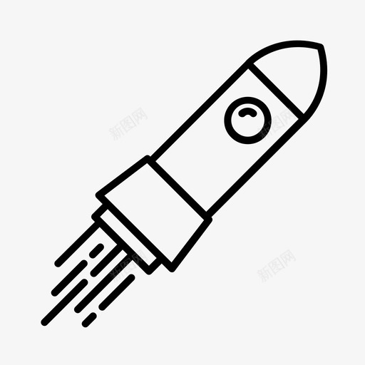 宇宙飞船天体测量火箭图标svg_新图网 https://ixintu.com 天体测量 宇宙飞船 火箭