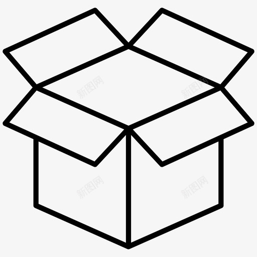 箱子纸箱移动图标svg_新图网 https://ixintu.com 包装 所有 移动 箱子 纸箱