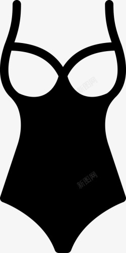 买一件送n件一件式泳衣服装时尚图标高清图片