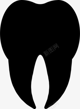 牙齿臼齿图标图标