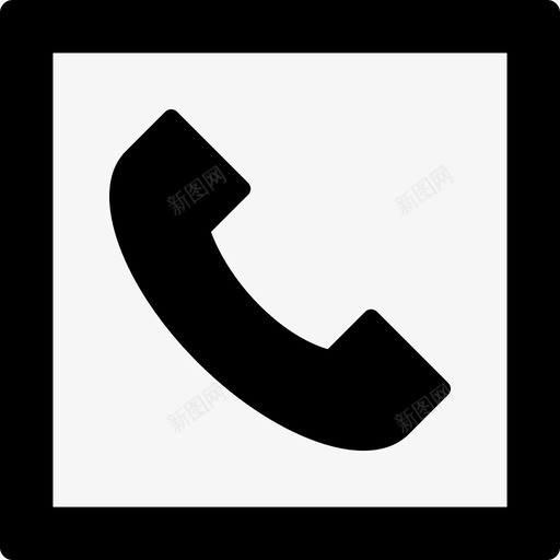 电话呼叫方形按钮界面管理用户界面图标svg_新图网 https://ixintu.com 电话呼叫方形按钮 界面 管理用户界面