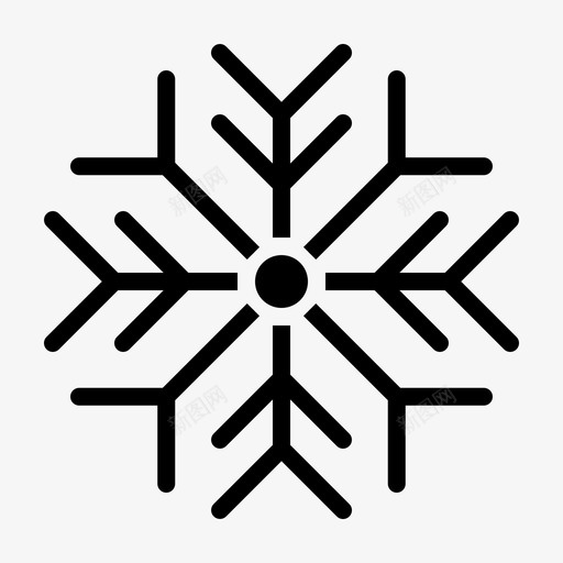 雪圣诞节寒冷图标svg_新图网 https://ixintu.com 冬天 圣诞节 天气 寒冷 野营和户外雕文 雪 雪花