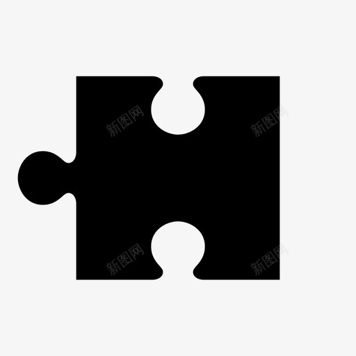 拼图块连接模块图标svg_新图网 https://ixintu.com 拼图块 拼图拼图块 拼图游戏 智商拼图 模块 连接 零件