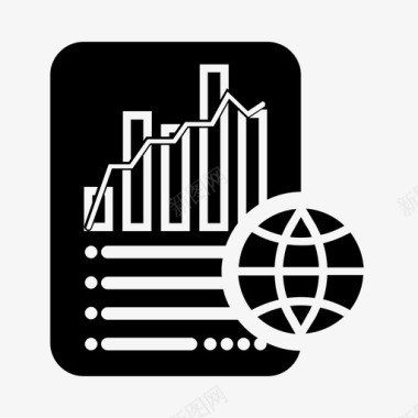 网络统计报告代数文档图标图标