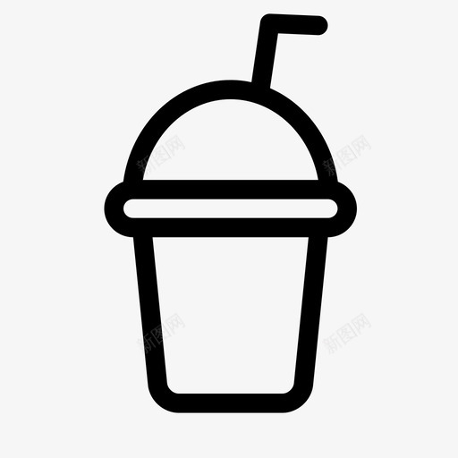 奶昔果汁雪糕图标svg_新图网 https://ixintu.com 冰沙 奶昔 果汁 苏打水 雪糕 食品饮料