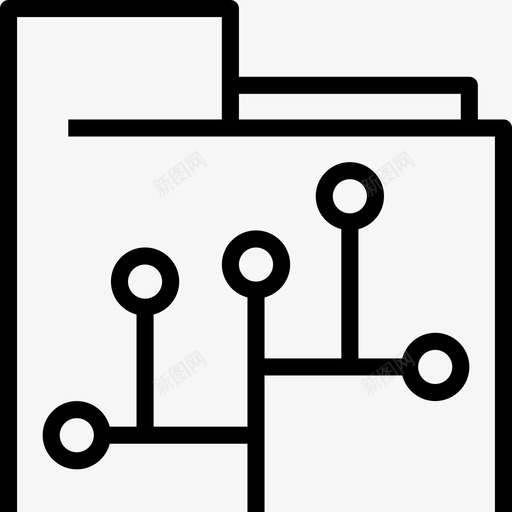 文件和数据数据库文件夹图标svg_新图网 https://ixintu.com 共享 数据库 文件和数据 文件夹 灰尘线概念图标数据库和网络 网络