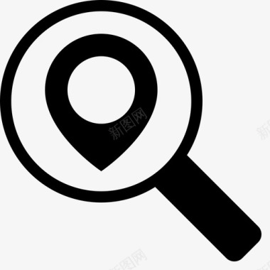 搜索位置本地地点图标图标