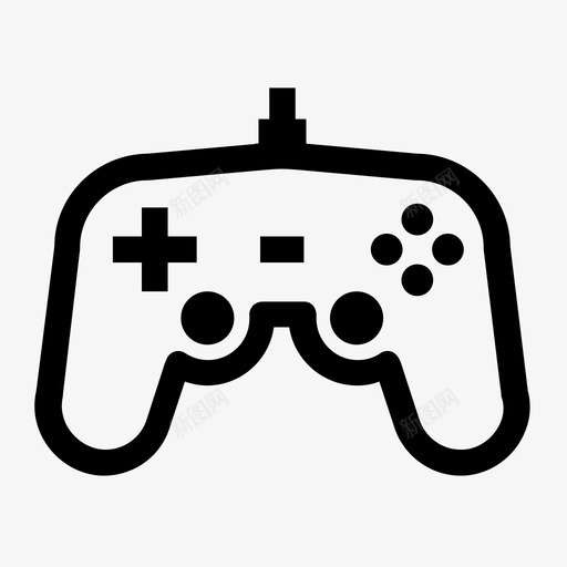 游戏板控制器玩家图标svg_新图网 https://ixintu.com 控制器 游戏 游戏机 游戏板 玩家