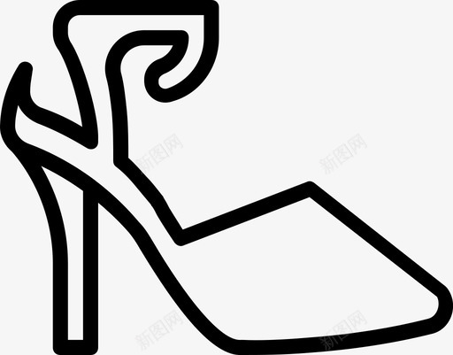 正装鞋时装鞋类图标svg_新图网 https://ixintu.com smashicons女式鞋类纯色 女式 时装 正装鞋 鞋类