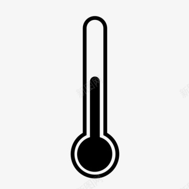 温度计气候度数图标图标