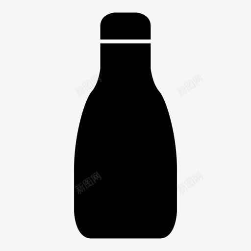 瓶子图标svg_新图网 https://ixintu.com 瓶子