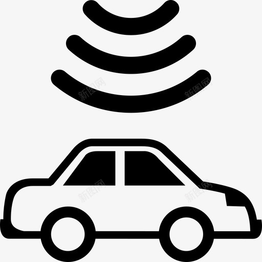 汽车标签信号收费图标svg_新图网 https://ixintu.com 信号 收费 汽车标签 车辆