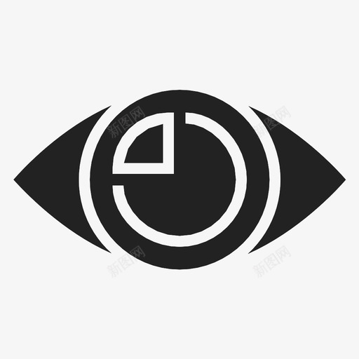 以用户为中心的研究眼睛观点图标svg_新图网 https://ixintu.com 以用户为中心的研究 眼睛 观点 视觉