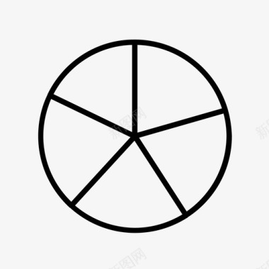 饼图第五数学图标图标