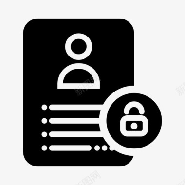 用户文件安全联系人文档图标图标