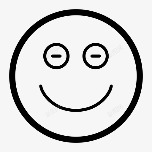 微笑表情符号表情符号脸图标svg_新图网 https://ixintu.com 微笑 微笑表情符号 快乐 脸 表情符号