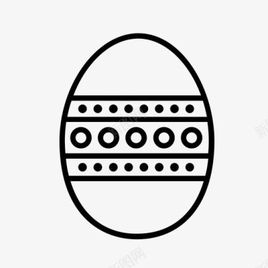 复活节彩蛋复活节装饰复活节彩蛋搜寻图标图标