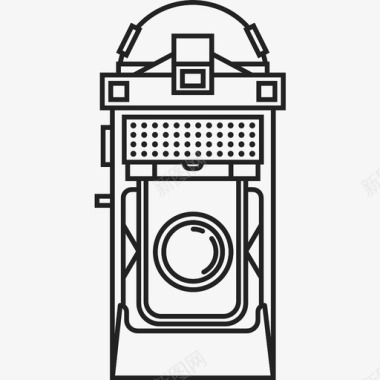 柯达超六相机镜头图标图标