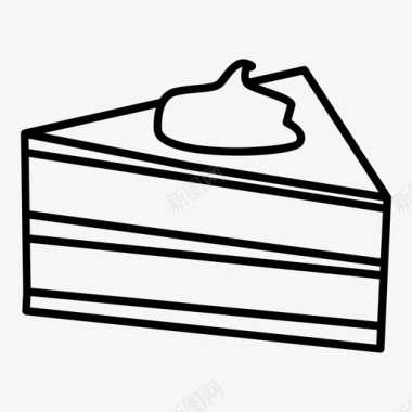 蛋糕甜点食物图标图标