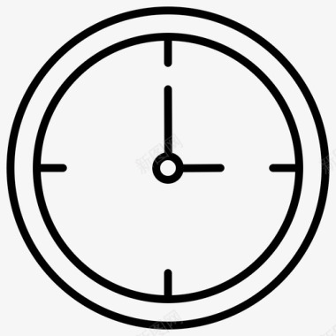 时钟管理时间表图标图标