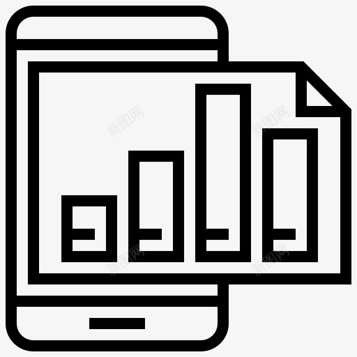 报告业务营销图标svg_新图网 https://ixintu.com 业务 业务策略 报告 机会 策略 营销