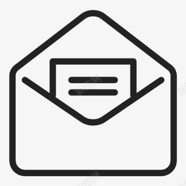 邮件信使信件图标图标