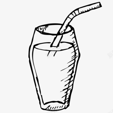 鸡尾酒饮料新鲜图标图标