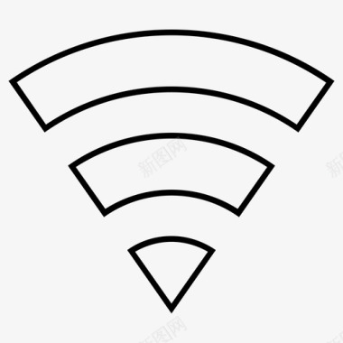 wifi网络信号图标图标