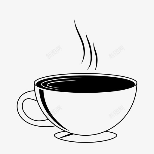 咖啡咖啡杯咖啡浓缩咖啡图标svg_新图网 https://ixintu.com 咖啡 咖啡杯 咖啡浓缩咖啡