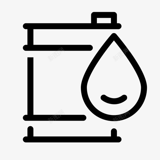 油桶燃料矿物图标svg_新图网 https://ixintu.com 工业油气动力概述 汽油 油桶 燃料 矿物