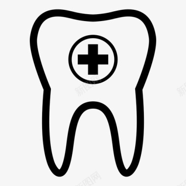 牙科急诊拔牙牙医图标图标