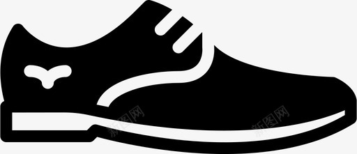 正装鞋时装鞋类图标svg_新图网 https://ixintu.com smashicons男式鞋类纯色 时装 正装鞋 男式 鞋类