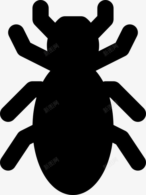 甲虫虫子昆虫图标svg_新图网 https://ixintu.com 小虫子虫子md固体 昆虫 甲虫 自然 虫子