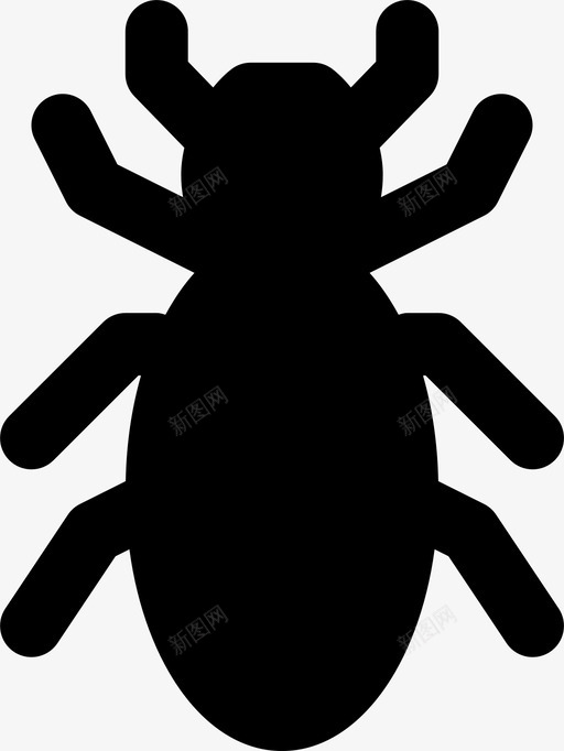 甲虫虫子昆虫图标svg_新图网 https://ixintu.com 小虫子虫子md固体 昆虫 甲虫 自然 虫子