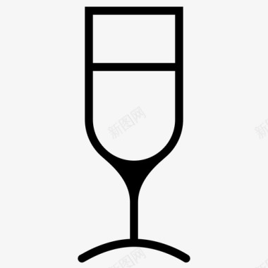 酒庆祝酒杯图标图标