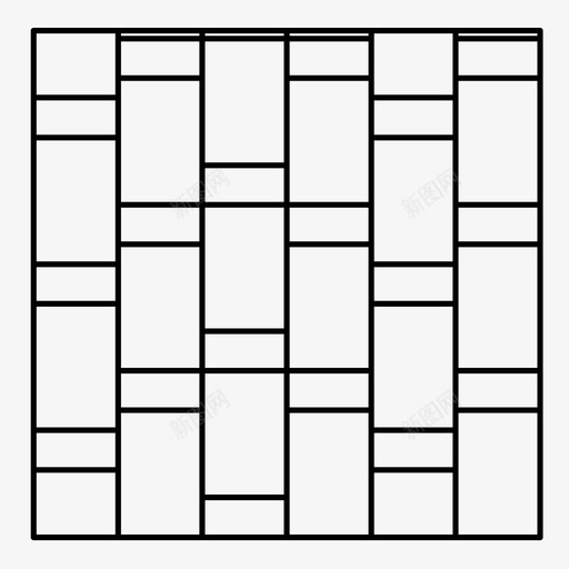 砖墙建筑图标svg_新图网 https://ixintu.com 图案 建筑 样品 砖墙 纹理 设计