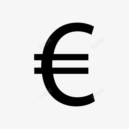欧元符号银行欧元票据图标svg_新图网 https://ixintu.com 收款1 欧元票据 欧元符号 货币 金融 银行