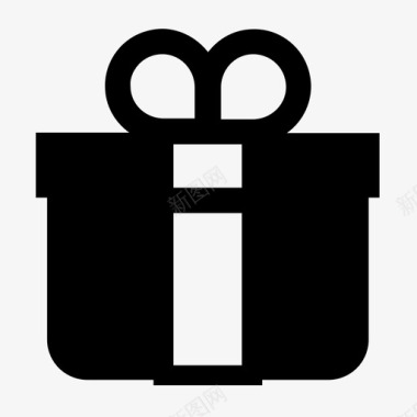 礼物包裹赠品图标图标