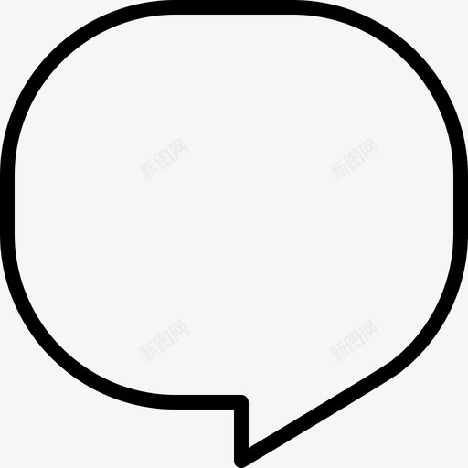 语音气泡通信对话图标svg_新图网 https://ixintu.com 对话 消息 细节图标通信和消息 语音气泡 通信