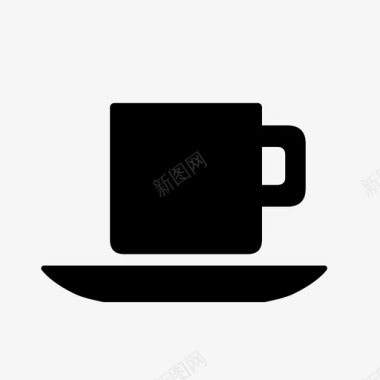 马克杯咖啡卡普西诺图标图标