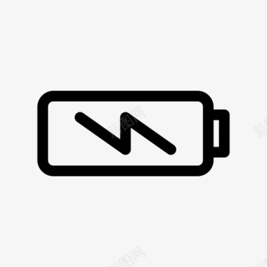 电池放电电池电量充电指示器图标图标