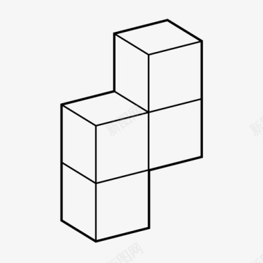 soma立方体块构造形式图标图标